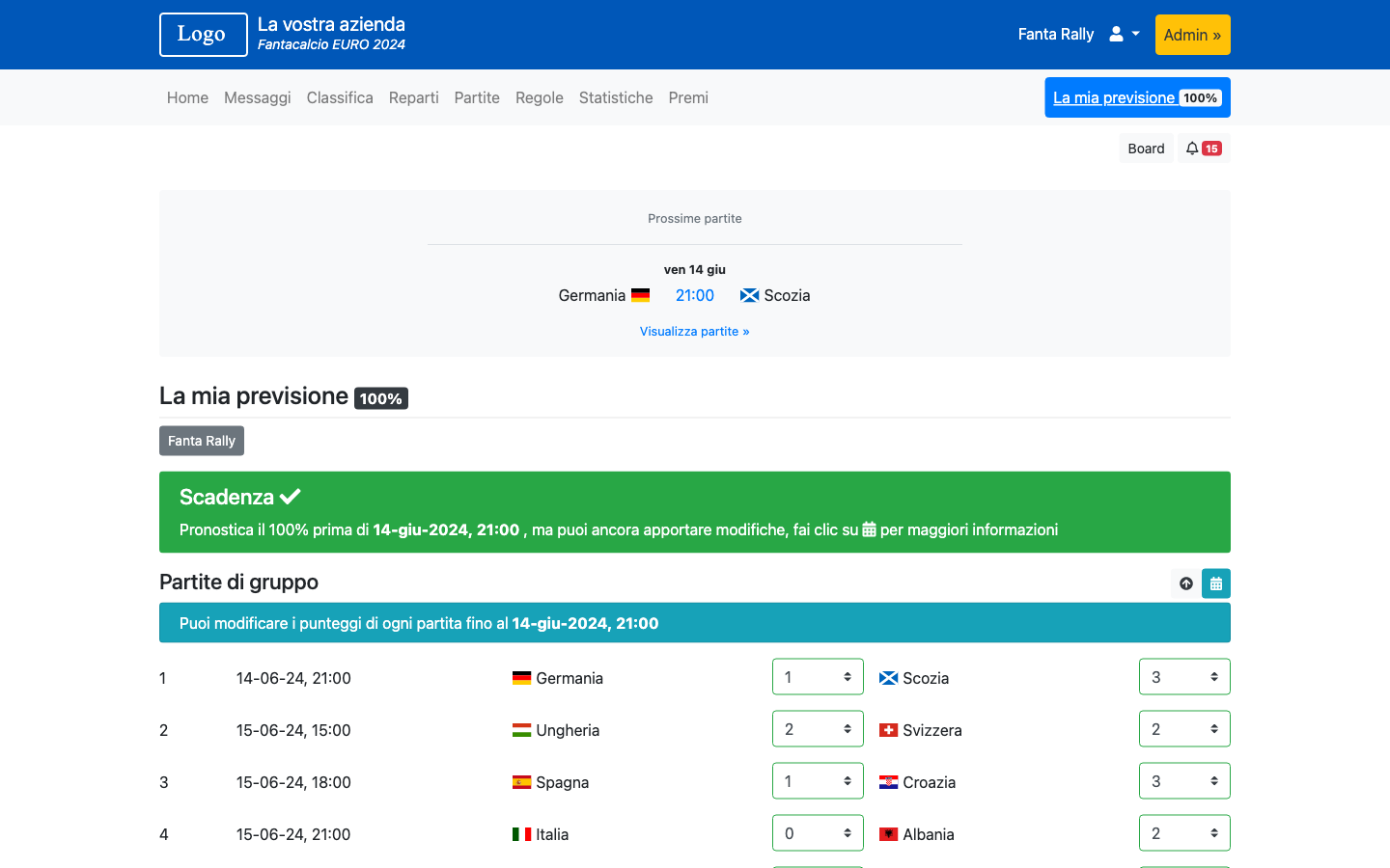 Fantacalcio EURO 2024 - Mondiali 2026
