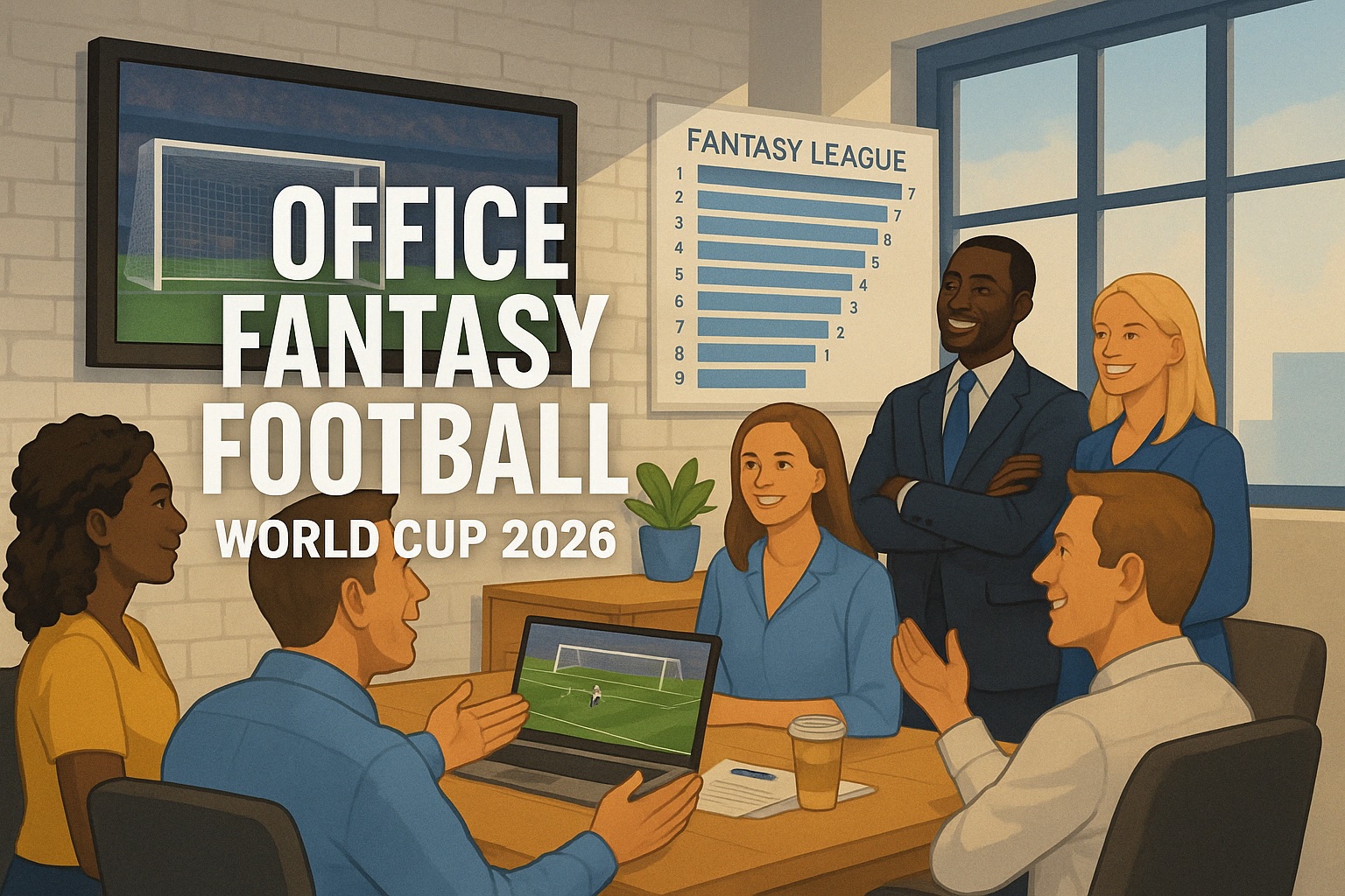 Banner di fantacalcio per aziende in occasione dei Mondiali