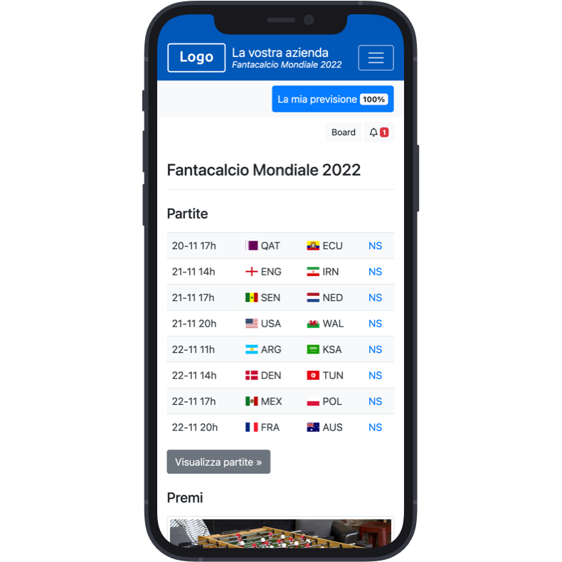 Installa come app - Coppa del Mondo 2022