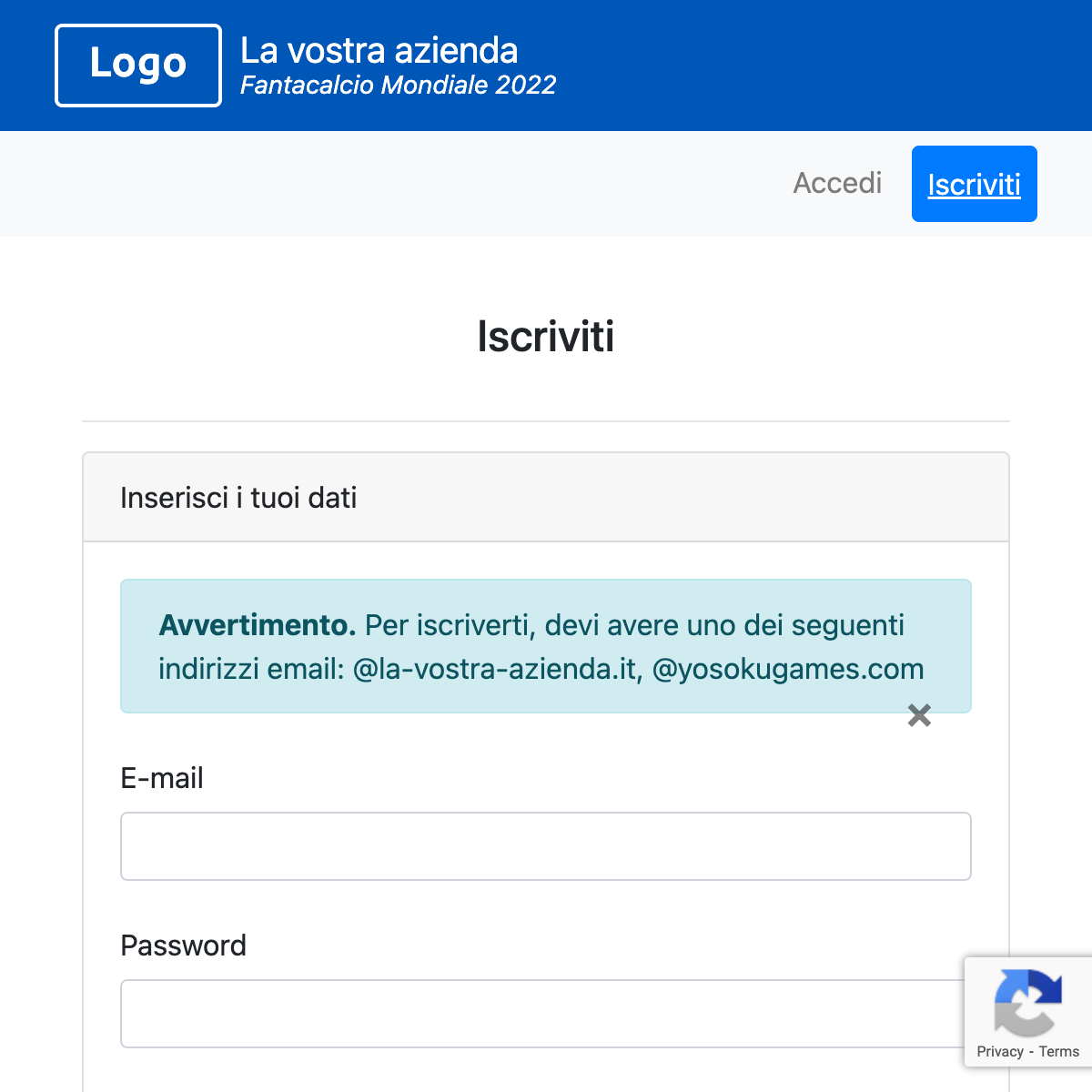 Registrazione esclusiva - Mondiali 2026