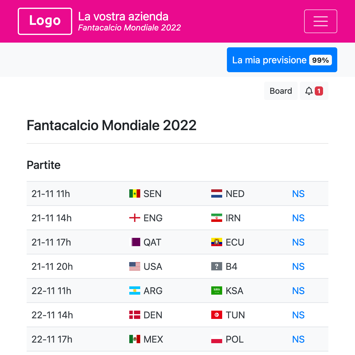 La tua identità - Mondiali 2026